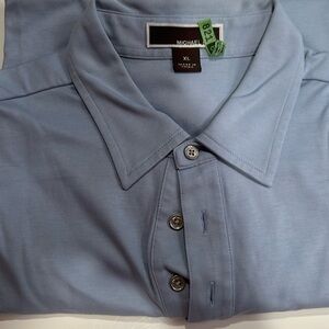 Michael Kors XL blue polo